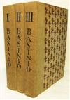 BODONI PRESS. Basini, Basinio de''. Opera praestantiora nunc primum edita. 2 vols. in 3. 1794
